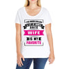 I've Been Called A Lot Of Names But Wife Is My Favorite Ladies Curvy T-Shirt