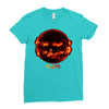 Halloween Sun Ladies Fitted T-Shirt