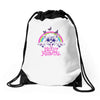 heavy meowtal Drawstring Bags