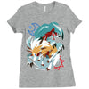 pkmn   lugarugan Ladies Fitted T-Shirt