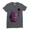 Totoro Forest Ladies Fitted T-Shirt