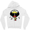 music duck Zipper Hoodie
