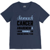 stomach cancer awaneress i wear periwinkle for someone special to me V-Neck Tee