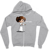 i love you Zipper Hoodie