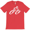 cyclist road bike biking T-Shirt