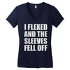 weight lifting gym fitness training Women's V-Neck T-Shirt