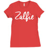 zalfie hoodie alfie gift Ladies Fitted T-Shirt