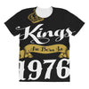 kings are born in 1976 All Over Women's T-shirt
