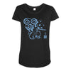 the air power Maternity Scoop Neck T-shirt