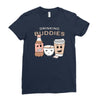 drinking buddies Ladies Fitted T-Shirt