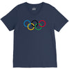 olympic rings V-Neck Tee