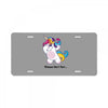 Unicorn License Plate