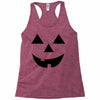 black pumpkin Racerback Tank