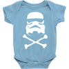 stormtrooper skull Baby Onesie