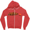 cookie crumbled Zipper Hoodie
