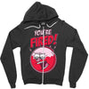 you&rsquo;re fired &ndash; benson Zipper Hoodie