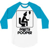 party pooper 3/4 Sleeve Shirt