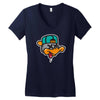 new yb Women's V-Neck T-Shirt