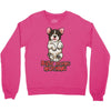 busy doing nothing Crewneck Sweatshirt