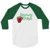 snowy days 3/4 Sleeve Shirt