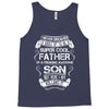 Super Cool Father Of A Freaking Awesome Son Tank Top