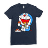 Doraemon Ladies Fitted T-Shirt