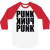 punk 3/4 Sleeve Shirt