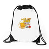 save water drink beer Drawstring Bags