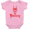 screaming skull Baby Bodysuit