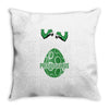 Preggosaurus Funny Throw Pillow