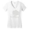 dreamland logo Women's V-Neck T-Shirt