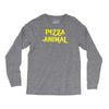 pizza animal funny diet gym gift new Long Sleeve Shirts