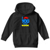 moustache you to be my valentine Youth Hoodie