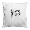 her jack Throw Pillow