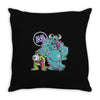 monsters fink Throw Pillow