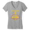 kindergarten teacher1 Women's V-Neck T-Shirt