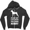 not just a dog person i'm a boxer mommy! Zipper Hoodie