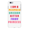 i am a mermaid unicorn kitten fairy princess iPhone 6 Plus/6s Plus Case