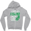 talk to myself fishing Zipper Hoodie