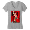techno viking ideal birthday present or gift Women's V-Neck T-Shirt