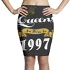 queens are born in 1997 Pencil Skirts