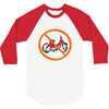 no moped 3/4 Sleeve Shirt