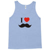 i love mustache Tank Top