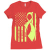lyme disease awareness Ladies Fitted T-Shirt