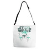 stop wars Adjustable Strap Totes