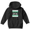 reindeer christmas ugly sweater Youth Hoodie