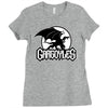 retro gargoyles cartoon Ladies Fitted T-Shirt
