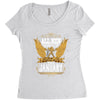 All Men Are Created Equal But Only The Best Are Born In January Women's Triblend Scoop T-shirt