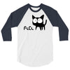 flcl white 3/4 Sleeve Shirt