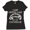 camp crystal lake counselor Ladies Fitted T-Shirt